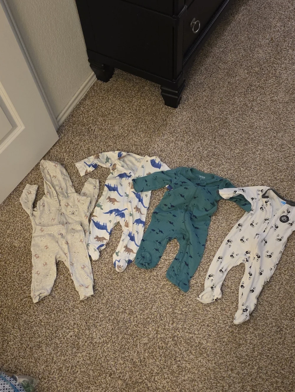 Baby boys bundle/lot of pajama and long sleeves 9 Months